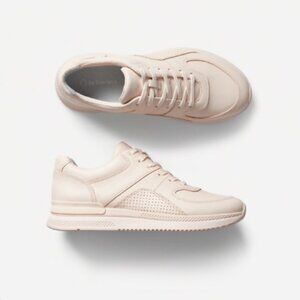 Everlane Light Pink/Cream Leather Sneakers